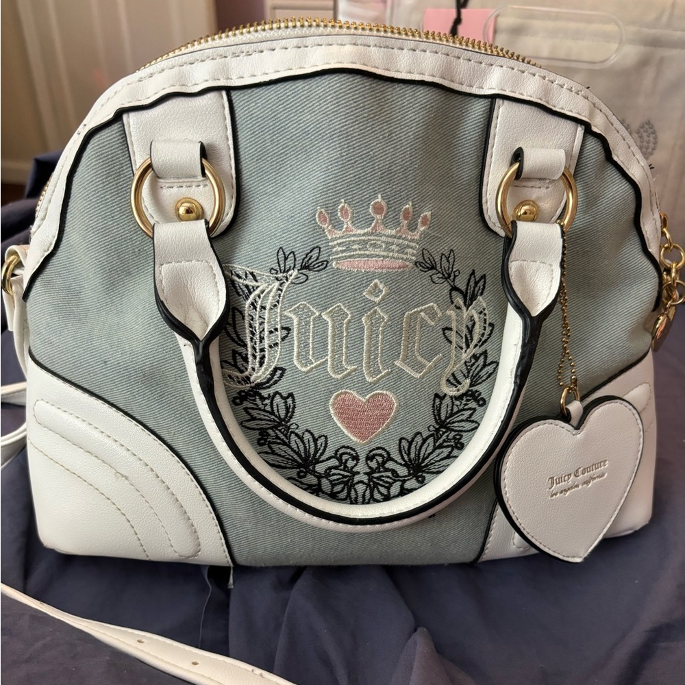 Juicy couture denim bowler